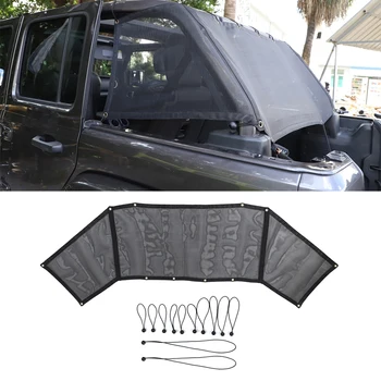 Car Trunk Sunshade Mesh Cover Sun Shade UV Protector for Jeep Wrangler JL 2018 2019 2020 4 Doors Car External Accessories Black 
Car Trunk Sunshade Mesh Cover Sun Shade UV Protector for Jeep Wrangler JL 2018 2019 2020 4 Doors Car External Accessories Black