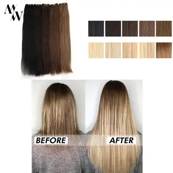 MW Sew In Hair Weft Human Hair Extensions Machine Made Remy Hair Double Weft Straight Bundle Black Blond 100g/pc 20" 24" Stocks
MW Sew In Hair Weft Human Hair Extensions Machine Made Remy Hair Double Weft Straight Bundle Black Blond 100g/pc 20" 24" Stocks