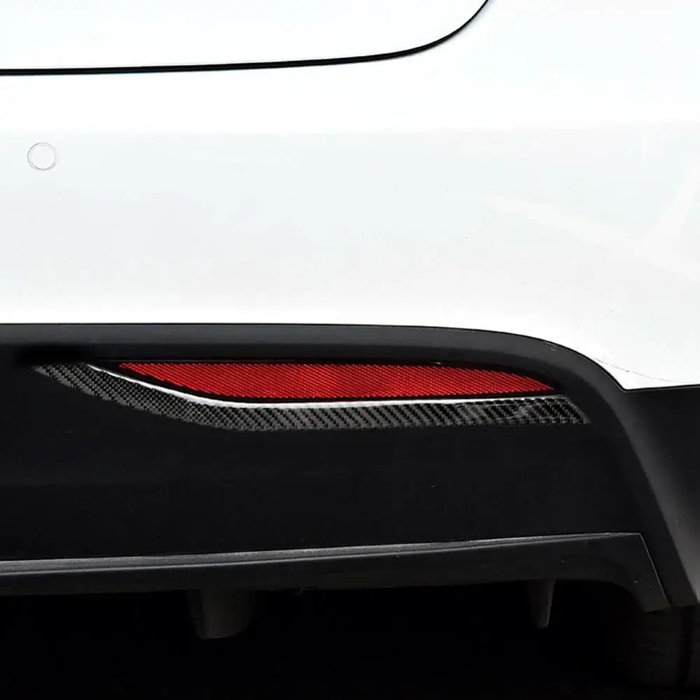 2PCS Carbon Fiber Rear Tail Fog Light Lamp Trim Cover Car Styling Stickers For Tesla Model X 2014-2019
2PCS Carbon Fiber Rear Tail Fog Light Lamp Trim Cover Car Styling Stickers For Tesla Model X 2014-2019