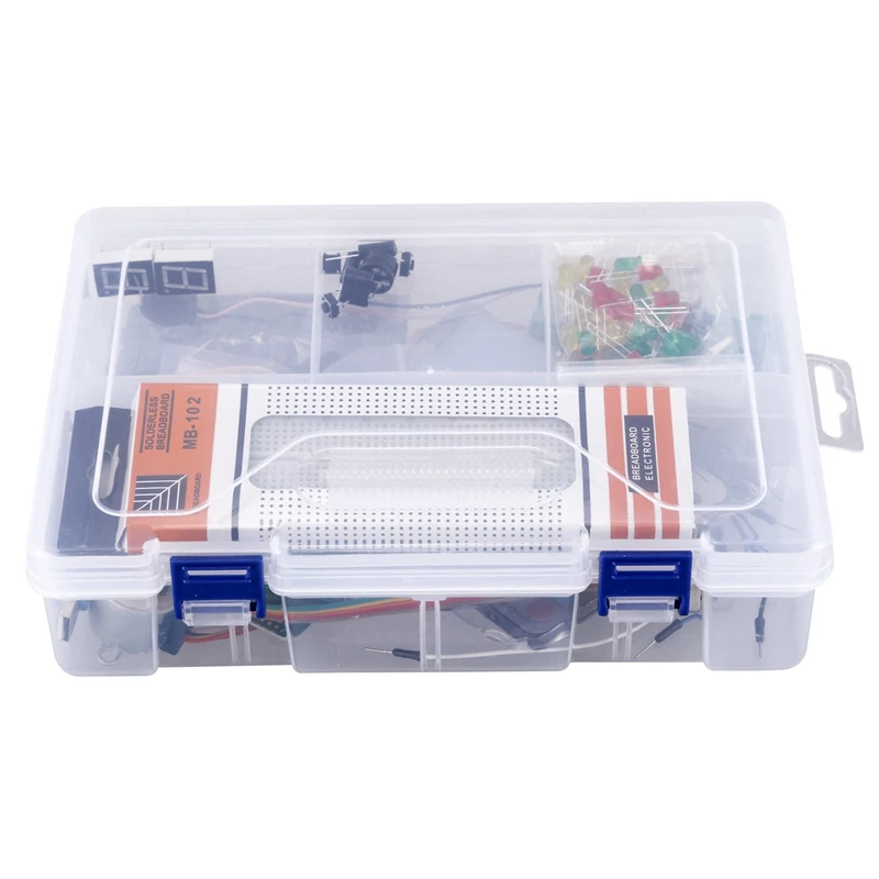 for Arduino UNO R3 Project Super Starter Kit with Tutorials for Nano Mini Mega Wifi gsm with Screen Servo Motor Sensors K11
for Arduino UNO R3 Project Super Starter Kit with Tutorials for Nano Mini Mega Wifi gsm with Screen Servo Motor Sensors K11