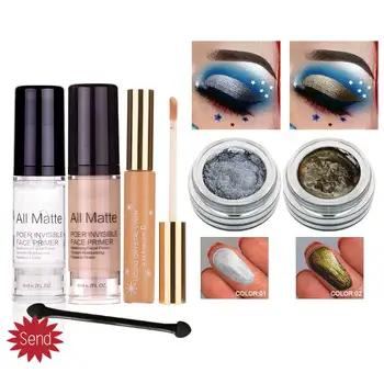 New Hot Beauty Makeup Sets Cosmetics Liquid Foundation Concealer High-gloss Eye Shadow Nourishing Whitening Skin Cosmetics
New Hot Beauty Makeup Sets Cosmetics Liquid Foundation Concealer High-gloss Eye Shadow Nourishing Whitening Skin Cosmetics