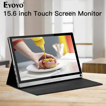 Eyoyo EM15Z 15.6" Touch Screen Monitor Portable Ultrathin 1080P IPS FHD USB Type C Display for laptop phone XBOX Switch PS4 WiiU
Eyoyo EM15Z 15.6" Touch Screen Monitor Portable Ultrathin 1080P IPS FHD USB Type C Display for laptop phone XBOX Switch PS4 WiiU