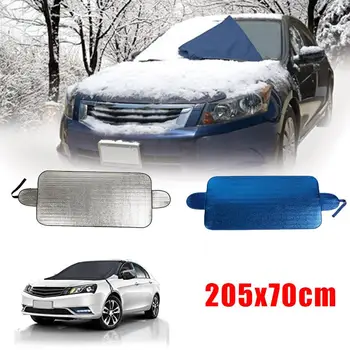 Thickened Car Windscreen Cover Windshield Sun Cover Auto Dual-Use Windshield Cover for Anti Snow Ice for 205 X 70cm
Thickened Car Windscreen Cover Windshield Sun Cover Auto Dual-Use Windshield Cover for Anti Snow Ice for 205 X 70cm