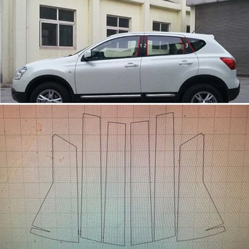 Black Mirror Effect Car Window Pillar Trim Cover For NISSAN Qashqai 2008-2015 New And High Quality
Black Mirror Effect Car Window Pillar Trim Cover For NISSAN Qashqai 2008-2015 New And High Quality