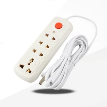 Multifunction American 4 way Power Strip Universal Socket Converter 250V 10A US Extension Drag Strip with 3M Cable Line Board
Multifunction American 4 way Power Strip Universal Socket Converter 250V 10A US Extension Drag Strip with 3M Cable Line Board