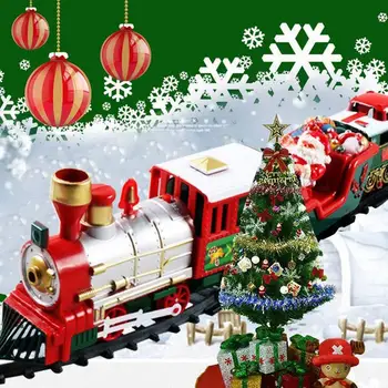 Children Track Small Train Toy Electric Christmas Train Simulation Classic Track Train Set Toys for Children Xmas Gifts
Children Track Small Train Toy Electric Christmas Train Simulation Classic Track Train Set Toys for Children Xmas Gifts