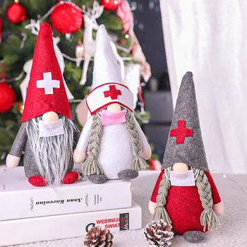 Doctors Nurses Santa Faceless Dolls Christmas Decoration Funny Christmas Dolls Children Kids Presents _WK
Doctors Nurses Santa Faceless Dolls Christmas Decoration Funny Christmas Dolls Children Kids Presents _WK