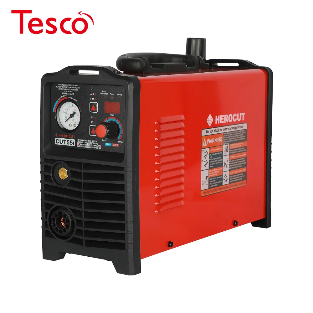 IGBT Non-HF Pilot Arc CUT55i Digital Control CNC Plasma Cutter Dual Voltage 120/240V, IPTM80 CNC Straight Torch
IGBT Non-HF Pilot Arc CUT55i Digital Control CNC Plasma Cutter Dual Voltage 120/240V, IPTM80 CNC Straight Torch