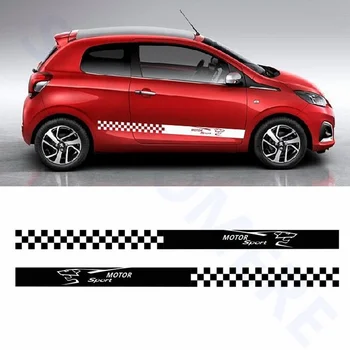 For (1Pair/2Pcs) MOTOR SPORT Graphics Vinyl Decals Car Body Decoration Sticker Auto Door Side Skirt Stripes For 107 108
For (1Pair/2Pcs) MOTOR SPORT Graphics Vinyl Decals Car Body Decoration Sticker Auto Door Side Skirt Stripes For 107 108