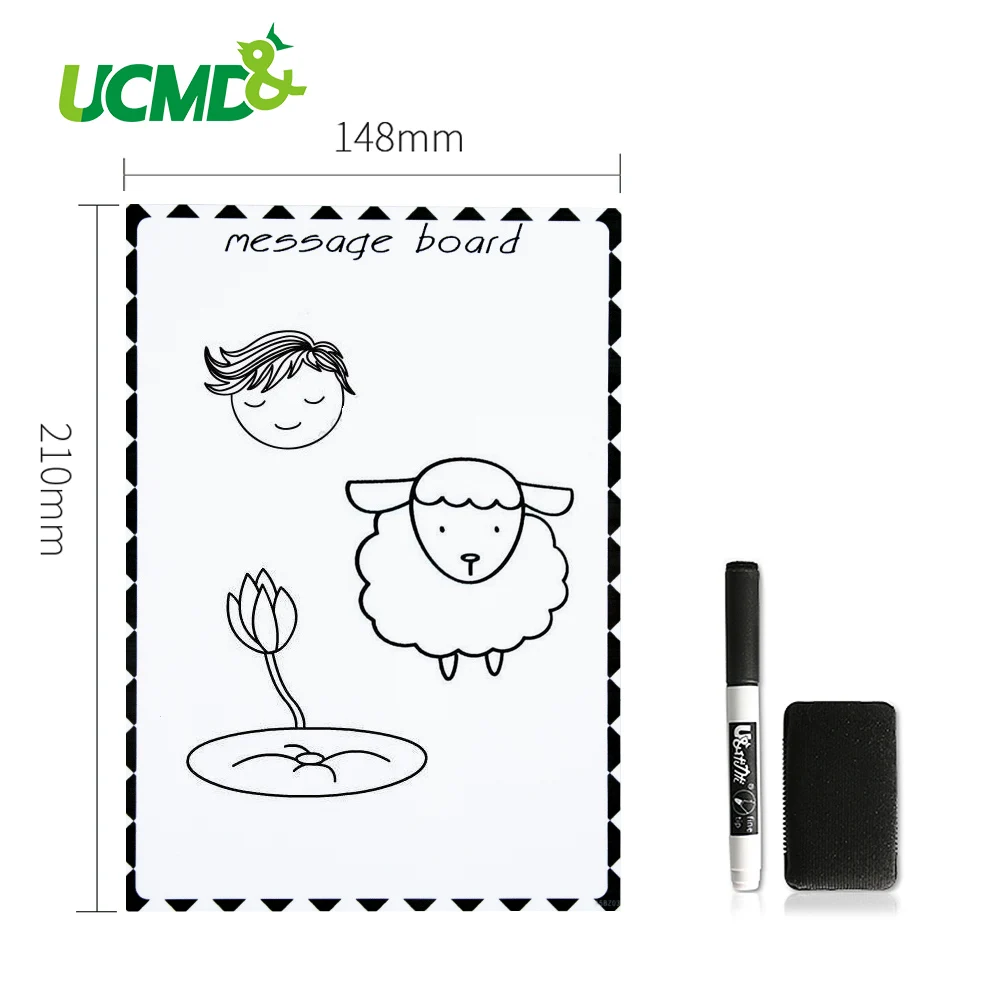 A5 Magnetic Message Board Erasable Flexible Remind Memo Record Boards Grocery List Pad Whiteboard Magnets for Fridge Drawing Toy
A5 Magnetic Message Board Erasable Flexible Remind Memo Record Boards Grocery List Pad Whiteboard Magnets for Fridge Drawing Toy