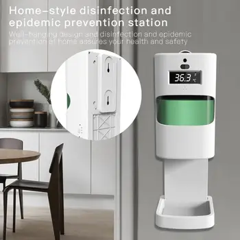 Thermometer No Contact High Sensitive Distance Sensor-Wall Mounted Temperature Scanner with Hand Sanitizer Soap Dispenser 2020
Thermometer No Contact High Sensitive Distance Sensor-Wall Mounted Temperature Scanner with Hand Sanitizer Soap Dispenser 2020