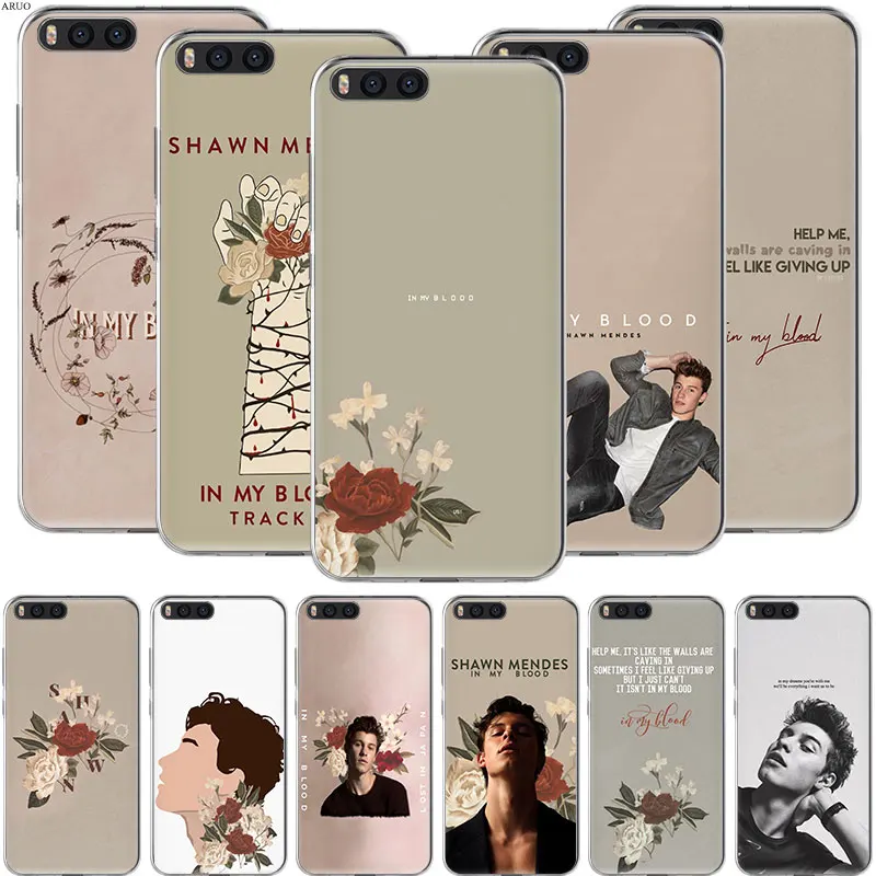 Силиконовый мягкий чехол для телефона Shawn Mendes In my blood Xiaomi Mi Note 10 9T CC9E Pro A3 Lite Play Redmi 8T