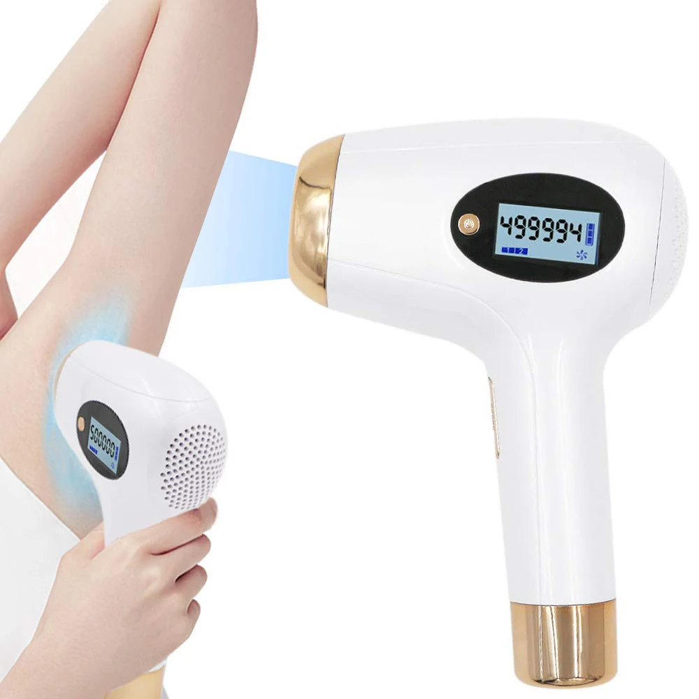 

IPL Permanent Hair Removal Laser 500,000 Flashes Facial Body Profesional Painless Hair Remover Device For Women Man Home Use