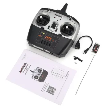 Radiolink T8FB 8CH Transmitter Radio Remote Control with R8EF Receiver for for RC Airplane Helicopter Drone Left Hand Accessory
Radiolink T8FB 8CH Transmitter Radio Remote Control with R8EF Receiver for for RC Airplane Helicopter Drone Left Hand Accessory