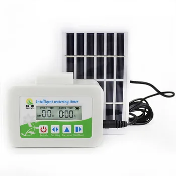 LCD Screen Electronic Automatic Water Timer Solar Charging Device Sprinkler Controller Outdoor Garden Home Plant Irrigation Tool 
LCD Screen Electronic Automatic Water Timer Solar Charging Device Sprinkler Controller Outdoor Garden Home Plant Irrigation Tool