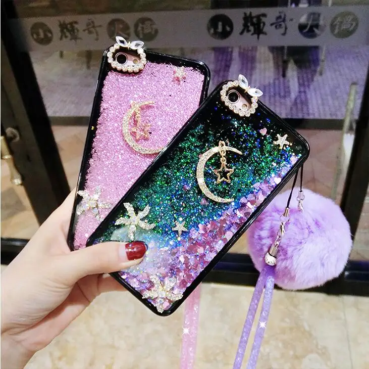 Phone Case For Samsung S10 S9 S8 Plus SE S7edge Note 9 8 5 Bling Quicksand Hard PC Cases moon star Hairball Diamond Women Cover
Phone Case For Samsung S10 S9 S8 Plus SE S7edge Note 9 8 5 Bling Quicksand Hard PC Cases moon star Hairball Diamond Women Cover