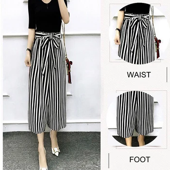 Womens Wide Leg High Waist Casual Summer Thin Pants Loose Culottes Trousers SER88
Womens Wide Leg High Waist Casual Summer Thin Pants Loose Culottes Trousers SER88