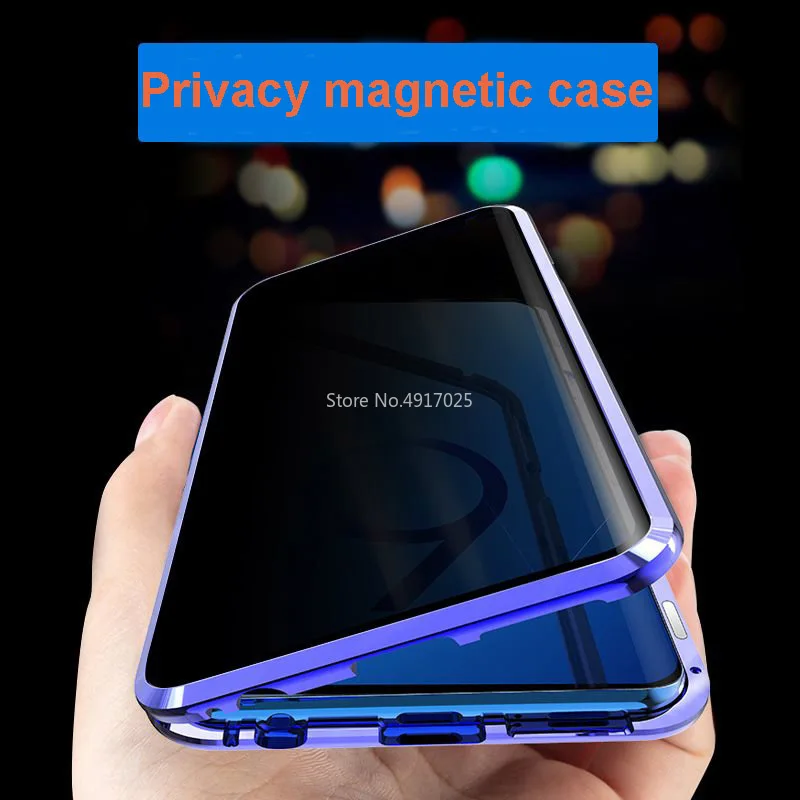New Privacy Magnetic Case For Samsung S8 S9 S10 Plus S10E Magnet Metal Double Side Tempered Glass Cover 360 Funda Cases Fundas
New Privacy Magnetic Case For Samsung S8 S9 S10 Plus S10E Magnet Metal Double Side Tempered Glass Cover 360 Funda Cases Fundas