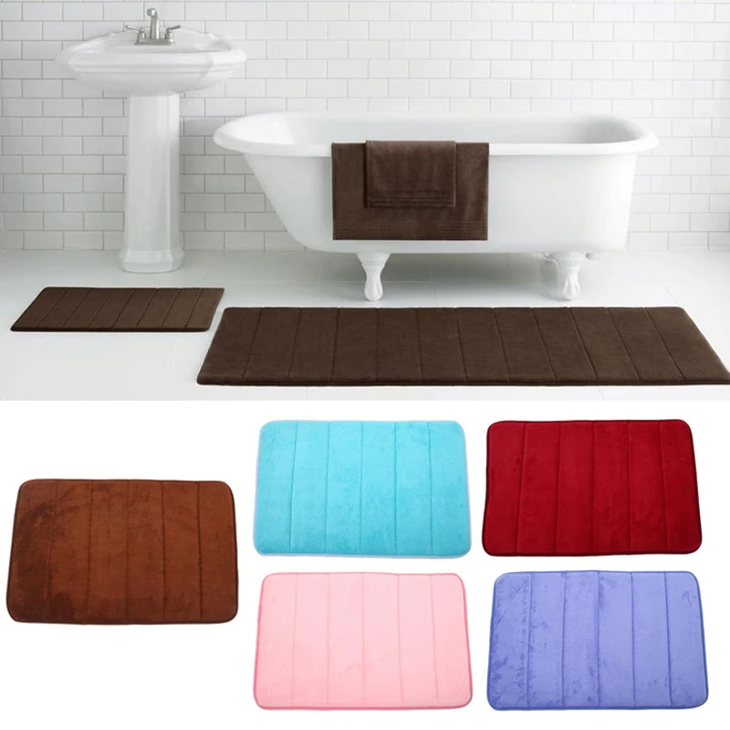 1PCS Memory Foam Mats Water Absorption Bathroom Mat Toilet Non-slip Rug Soft Kitchen Door Floor Mat Carpet tapis de bain 60*40cm
1PCS Memory Foam Mats Water Absorption Bathroom Mat Toilet Non-slip Rug Soft Kitchen Door Floor Mat Carpet tapis de bain 60*40cm