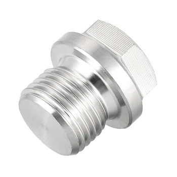 uxcell M16 x 1.5 Male Outer Hex Head Plug - 304 Stainless Steel Solid Thread Corrosion Resistant Bung Plug Pipe Fitting
uxcell M16 x 1.5 Male Outer Hex Head Plug - 304 Stainless Steel Solid Thread Corrosion Resistant Bung Plug Pipe Fitting
