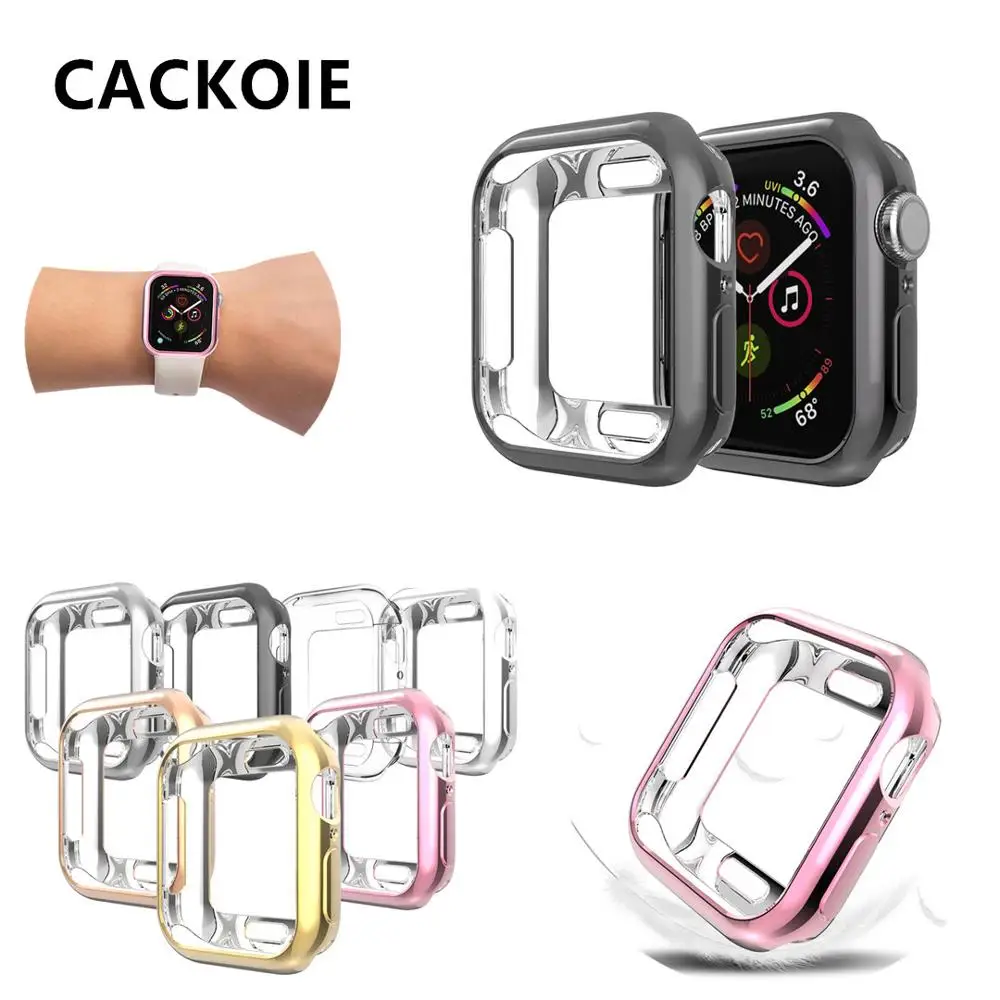 CACKOIE Soft Transparent TPU Screen Protector for Apple Watch42MM 38MM Case 5 4 3 2 1 iWatch 5 4 44MM 40MM
CACKOIE Soft Transparent TPU Screen Protector for Apple Watch42MM 38MM Case 5 4 3 2 1 iWatch 5 4 44MM 40MM