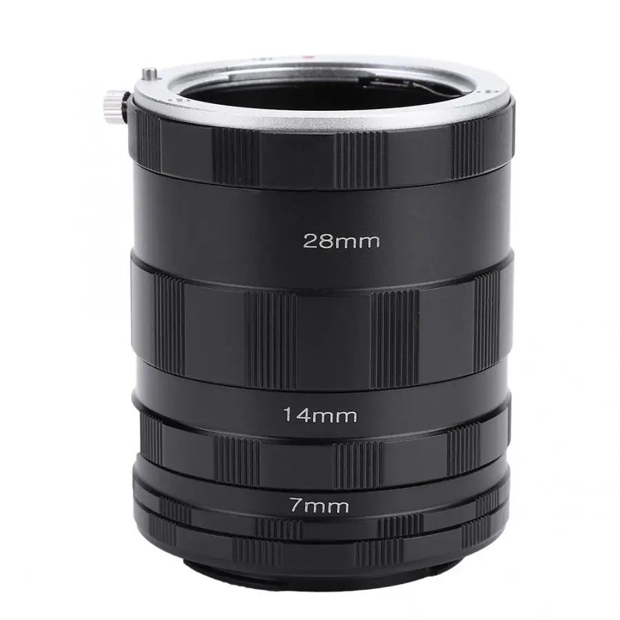 Focus Macro Extension Tube Set 7/14/28mm Macro Lens Extension Tube Adapter Ring for Fujifilm Mirrorless Camera
Focus Macro Extension Tube Set 7/14/28mm Macro Lens Extension Tube Adapter Ring for Fujifilm Mirrorless Camera
