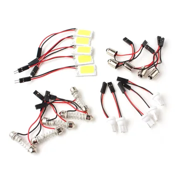 5 Pcs LED COB Bulbs Dome Festoon DC 12V White T10 COB LED Light Car Auto Vehicle Plate Interior Reading Lamps Lights
5 Pcs LED COB Bulbs Dome Festoon DC 12V White T10 COB LED Light Car Auto Vehicle Plate Interior Reading Lamps Lights