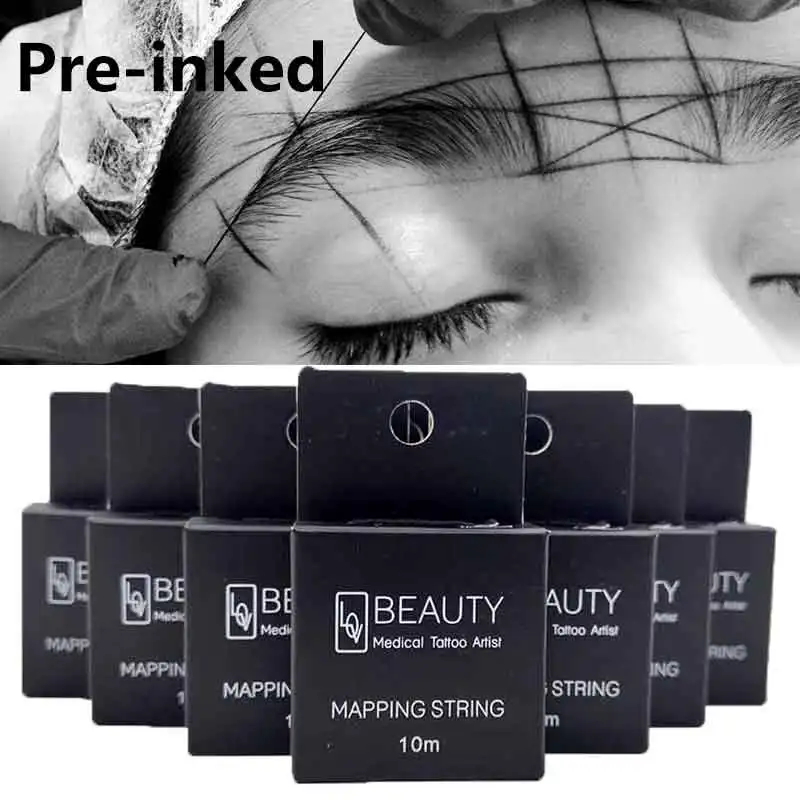 5pcs eyebrow pre-ink rope for Microblading eyebow Make Up Dyeing Liners Thread Semi Permanent Positioning Eyebrow Measuring Tool
5pcs eyebrow pre-ink rope for Microblading eyebow Make Up Dyeing Liners Thread Semi Permanent Positioning Eyebrow Measuring Tool