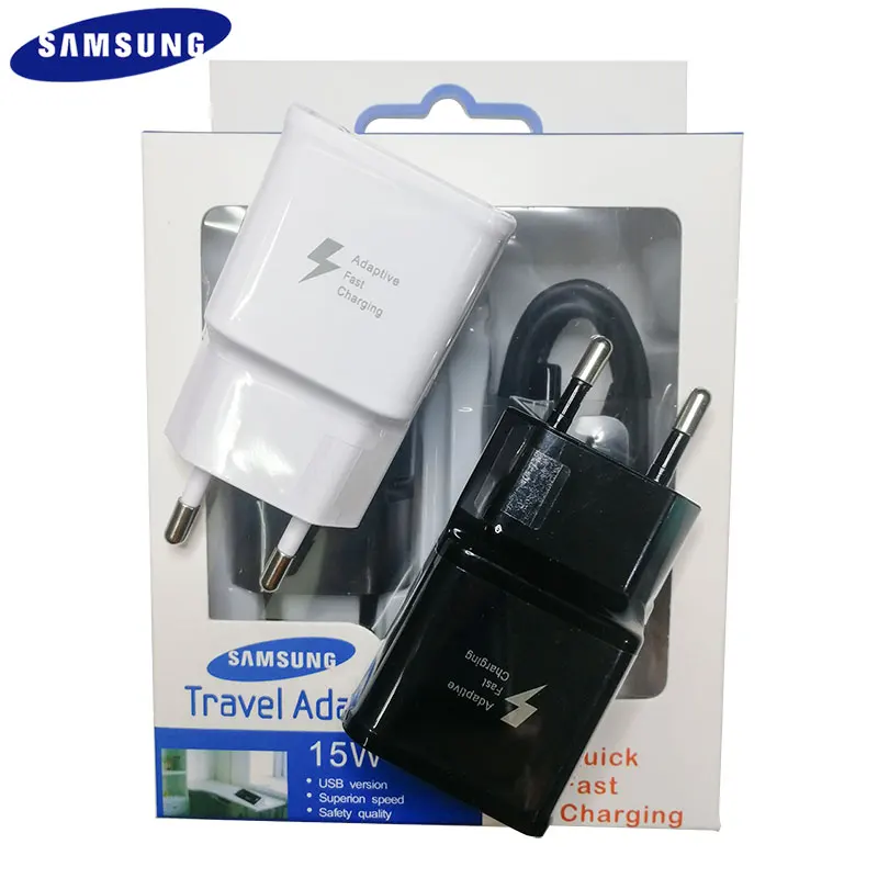 Samsung S8 Plus Fast Charger For Samsung Galaxy S9 S10 A30 A40 A50 A70 A60 note 8 Adaptieve 1.2 M Type C Cable 9V/1.67A & 5V/2A
Samsung S8 Plus Fast Charger For Samsung Galaxy S9 S10 A30 A40 A50 A70 A60 note 8 Adaptieve 1.2 M Type C Cable 9V/1.67A & 5V/2A