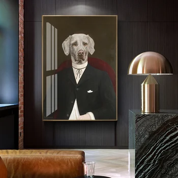 Vintage Abstract Mr Mrs. Dog Pet Gentlewoman Animal Canvas Painting Poster and Print Wall Art Pictures Living Room Home Decor
Vintage Abstract Mr Mrs. Dog Pet Gentlewoman Animal Canvas Painting Poster and Print Wall Art Pictures Living Room Home Decor