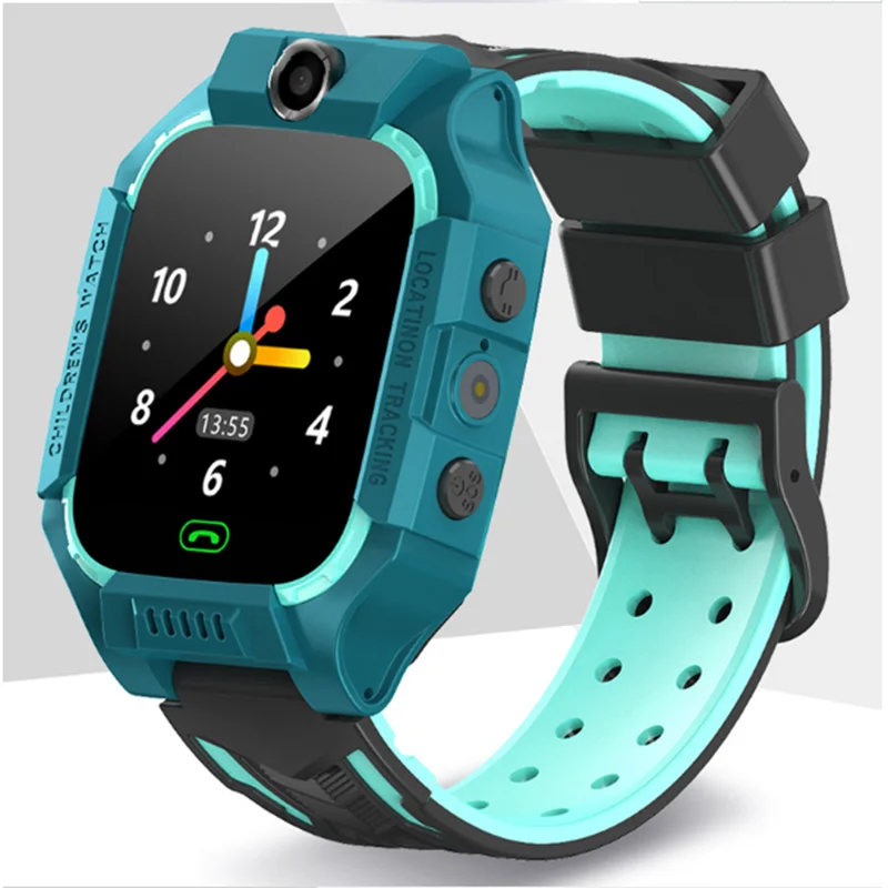 Q12 Children Watch IP67 Waterproof SOS Intelligent Monitoring Calling Children's Smart | Электроника