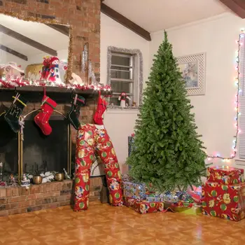 Christmas Tree 7.5FT 1450 Branches Yellow Green Color 3steps Simple Setup With Manual Sturdy And Realistic Iron Feet Xmas Tree
Christmas Tree 7.5FT 1450 Branches Yellow Green Color 3steps Simple Setup With Manual Sturdy And Realistic Iron Feet Xmas Tree