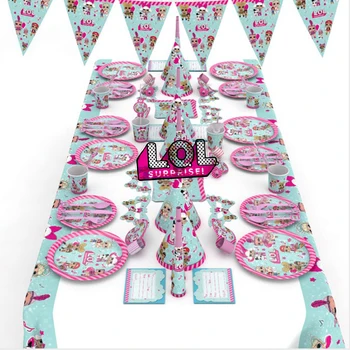 Original LOL SURPRISE dolls Birthday Party Themes Anime Figure Original lols dolls Decoration Supplies for girl's birthday gifts
Original LOL SURPRISE dolls Birthday Party Themes Anime Figure Original lols dolls Decoration Supplies for girl's birthday gifts