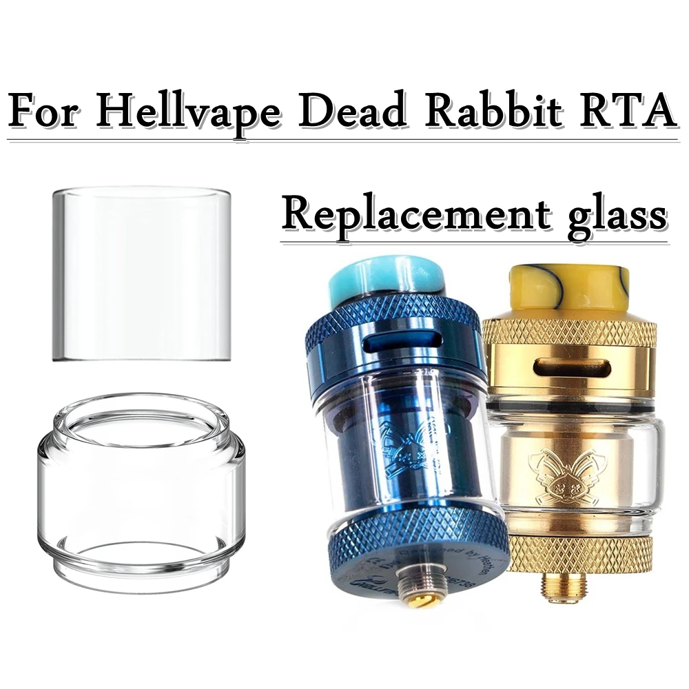 Pyrex glass tube For Hell vape Dead Rabbit RTA Atomizer 2ml 4.5ml Bubble Glass Tank Drip Tip Ni80 Coil Wire
Pyrex glass tube For Hell vape Dead Rabbit RTA Atomizer 2ml 4.5ml Bubble Glass Tank Drip Tip Ni80 Coil Wire