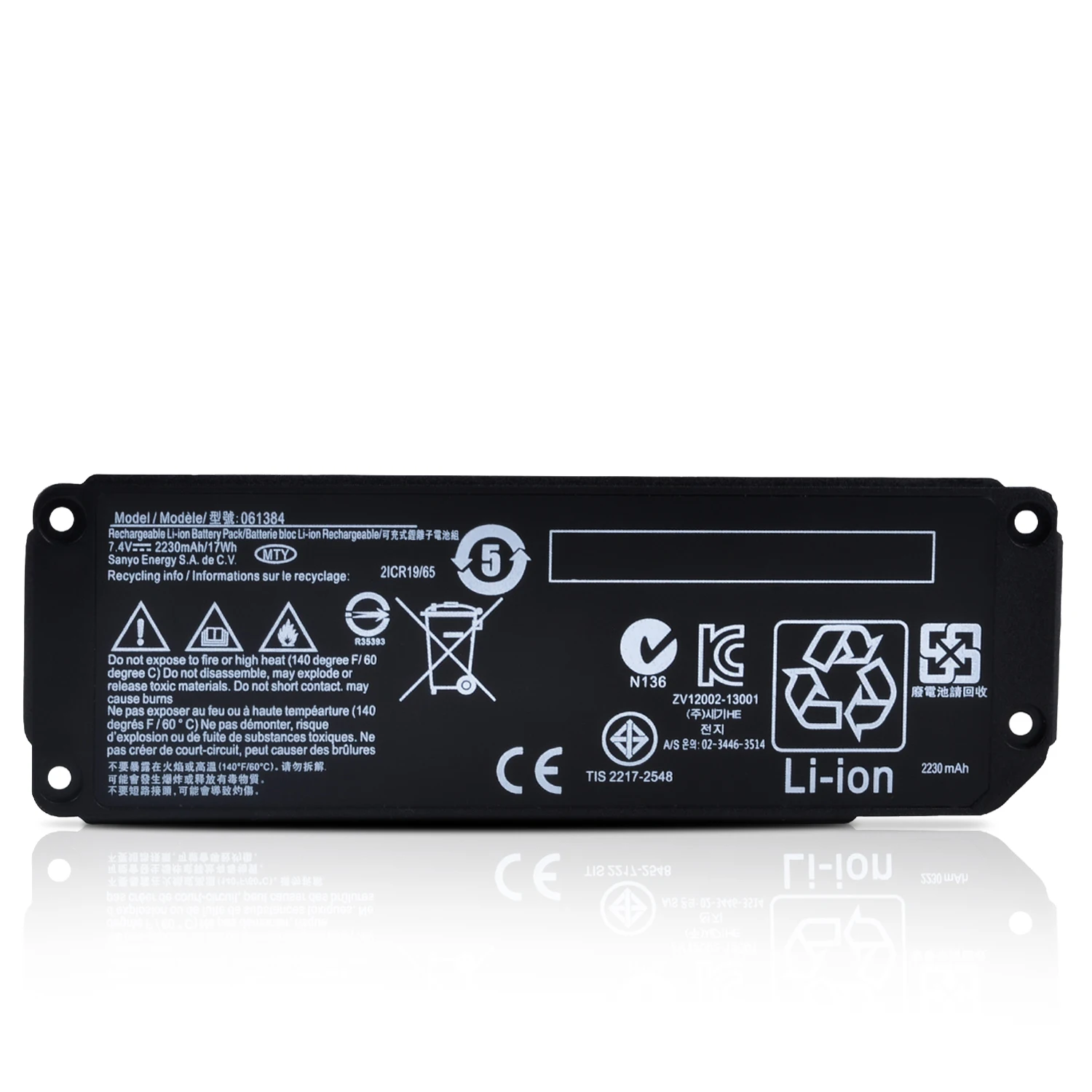2230mAh 061384 061385 061386 063287 Battery for BOSE SoundLink Mini I Bluetooth Speaker | Электроника