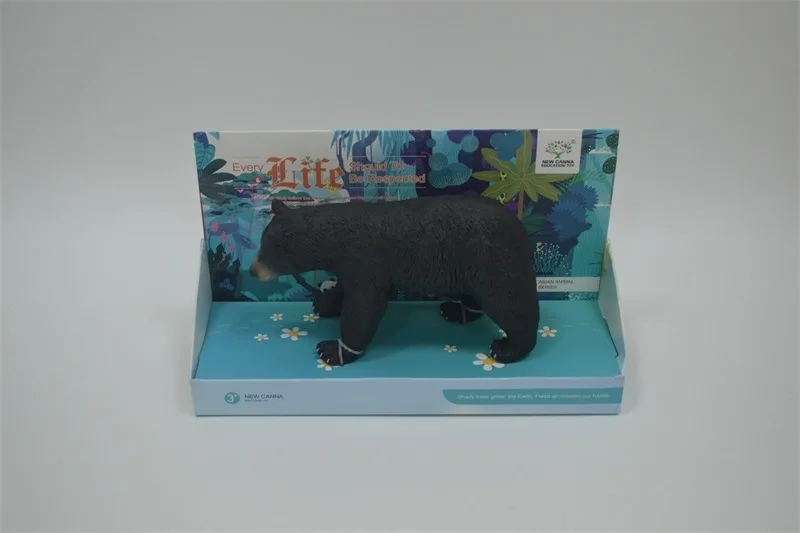 Children Simulated Animal Static 8-Inch Black Bear Tiger Lion Furnishings Wild Small Forest Animal Model Set
Children Simulated Animal Static 8-Inch Black Bear Tiger Lion Furnishings Wild Small Forest Animal Model Set