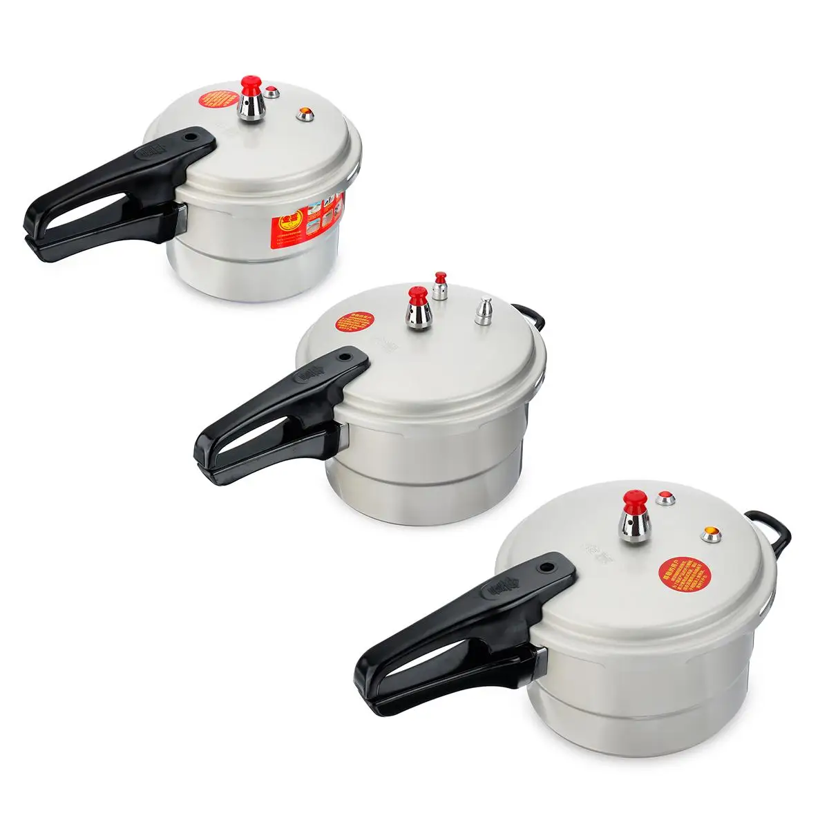 6.3L Double Bottom Pressure Cooker Kit Home Kitchen Bar Aluminum Alloy Pressure Cooker Beans Meats Vegetables Soups Cooking Tool
6.3L Double Bottom Pressure Cooker Kit Home Kitchen Bar Aluminum Alloy Pressure Cooker Beans Meats Vegetables Soups Cooking Tool