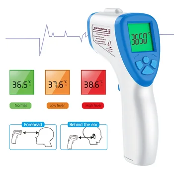 Contactless Infrared IR Temperature Infrared Temperature Meter Digital Temperature Gun LCD Display Fever Digital Measure Tool
Contactless Infrared IR Temperature Infrared Temperature Meter Digital Temperature Gun LCD Display Fever Digital Measure Tool