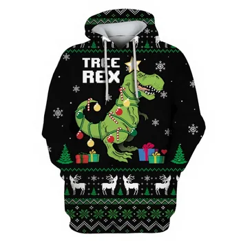 Liumaohua 2019 Christmas New Fashion Men hoodies 3D Tree Rex Printed T-shirt - Hoodie Apparel Unisex streetwear tops 
Liumaohua 2019 Christmas New Fashion Men hoodies 3D Tree Rex Printed T-shirt - Hoodie Apparel Unisex streetwear tops
