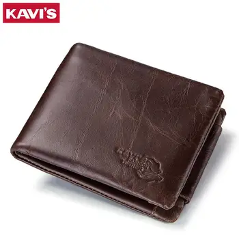 KAVIS 2020 Genuine Leather Trifold Design Card Holder Men Wallet Male Coin Purse Small Zipper Portomonee PORTFOLIO High Quality
KAVIS 2020 Genuine Leather Trifold Design Card Holder Men Wallet Male Coin Purse Small Zipper Portomonee PORTFOLIO High Quality