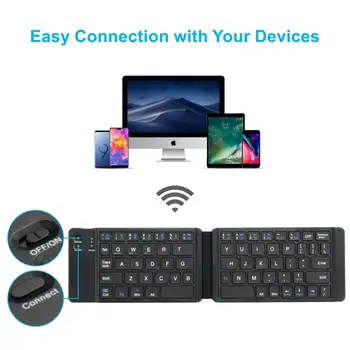 HobbyLane Portable Bluetooth Wireless Keyboard Foldable Ultra-thin Keypad for IOS/Android/Windows
HobbyLane Portable Bluetooth Wireless Keyboard Foldable Ultra-thin Keypad for IOS/Android/Windows