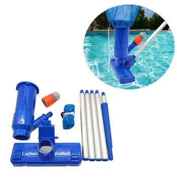 Mini Jet Vacuum Cleaner Pool Vacuum Cleaner Set with Brush and Bag and 4ft Pole for Cleaning Pool Spa Fountain and Hot Tub
Mini Jet Vacuum Cleaner Pool Vacuum Cleaner Set with Brush and Bag and 4ft Pole for Cleaning Pool Spa Fountain and Hot Tub