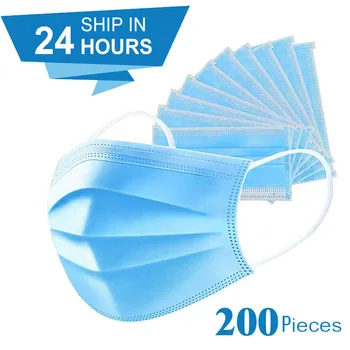 200pcs Fast Delivery Anti Dust Pollution Mouth Mask 3 layer Disposable Face Masks Cloth Polygel Respirator Earloops Face Masks
200pcs Fast Delivery Anti Dust Pollution Mouth Mask 3 layer Disposable Face Masks Cloth Polygel Respirator Earloops Face Masks