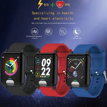 E04 Smart Color Screen Ecg Ecg + Ppg Test Ip67 Waterproof Bracelet Tpu Watch Band 200Mah Health Functions Smart Watch
E04 Smart Color Screen Ecg Ecg + Ppg Test Ip67 Waterproof Bracelet Tpu Watch Band 200Mah Health Functions Smart Watch