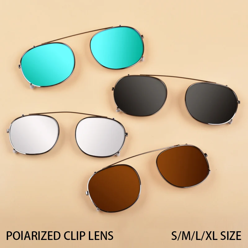 EVOVE Clip Polarized Glasses Lens Mirrored Sunglasses Lenses Fit Over Glasses Frame Small Large Size Anti Reflection UV400
EVOVE Clip Polarized Glasses Lens Mirrored Sunglasses Lenses Fit Over Glasses Frame Small Large Size Anti Reflection UV400
