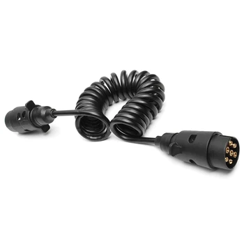 2M 7 Pin Car Towing Trailer Light Board Extension Cable Lead Truck Plug Socket Wire Part Couplings Circuit Plug Socket
2M 7 Pin Car Towing Trailer Light Board Extension Cable Lead Truck Plug Socket Wire Part Couplings Circuit Plug Socket
