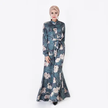 High-end Stereo Digital Printing Long-sleeved Dress National Women's Abaya
High-end Stereo Digital Printing Long-sleeved Dress National Women's Abaya