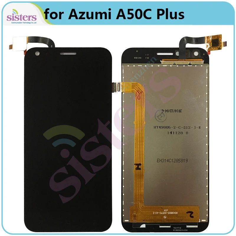 Screen For Azumi A50C Plus LCD Display Touch Screen Digitizer Assembly for A50C+ 5.5 inch Phone Replacement Parts Tested Wokring (1)