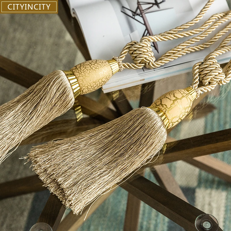CITYINCITY 2 PC/Lots Rope Curtain Tiebacks Curtain Tassels Fringe Tie Backs Holdbacks Window Drapes Curtain Supplies
CITYINCITY 2 PC/Lots Rope Curtain Tiebacks Curtain Tassels Fringe Tie Backs Holdbacks Window Drapes Curtain Supplies