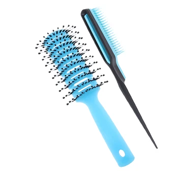 9-rows Vent Brush Plastic Hairbrush Designed for Blow-drying, Smoothing, Shaping & Polishing, Styling Tools
9-rows Vent Brush Plastic Hairbrush Designed for Blow-drying, Smoothing, Shaping & Polishing, Styling Tools